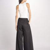 pantalone a vita bassa DEVA 3118 T0162 BALCK T0002 the latest 