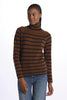 Small striped turtleneck