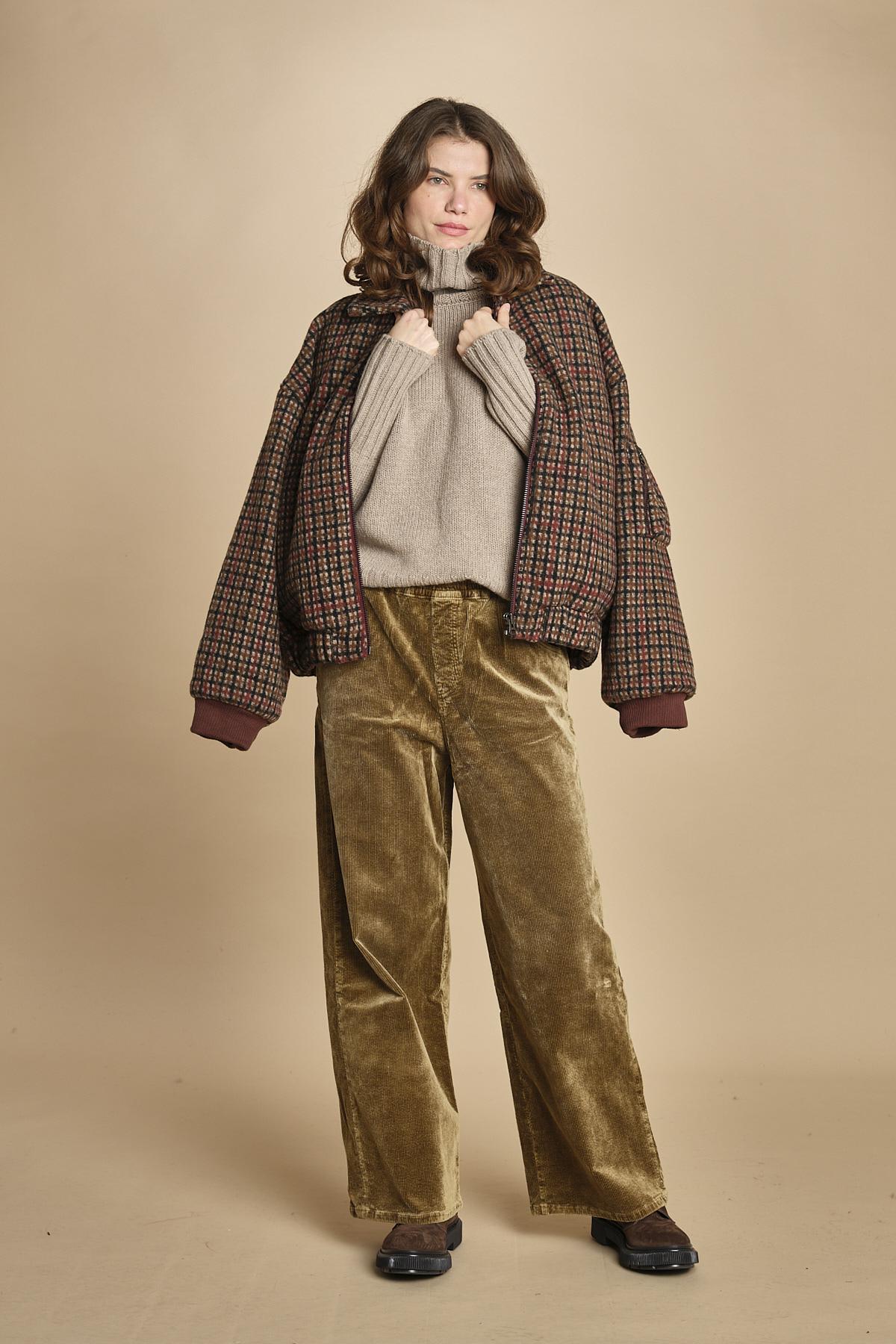 pantaloni velluto elastico GALINA SOIL bellerose 