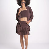 top fascia elastico MANDIBLATU CHOCOLAT laraethnics 