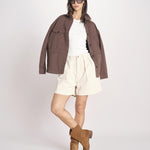 sahariana in canvas NADINE COMFTORBULL BROWN true avenue 