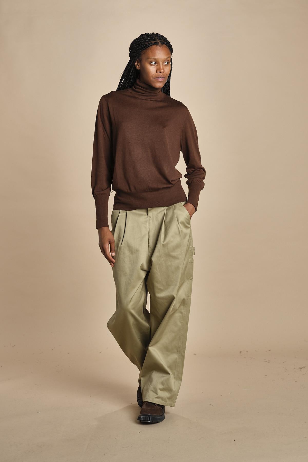 pantalone worke inr cotone POLKE CORD sofie d'hoore 