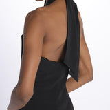 abito con intreccio 41206-412 NERO federica tosi 