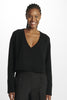 Oversized V-neck sweater