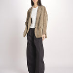 pantalone over con pinces BILLIE 3111 T0160 BLACK T0002 the latest 