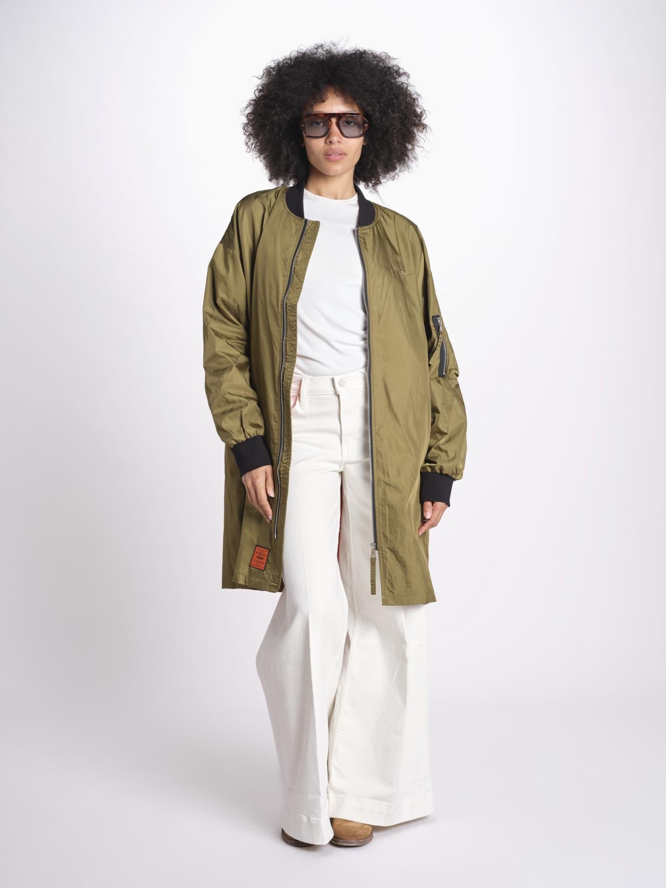 bomber lungo senza elastico BMMA205B6 KAK bombers original 