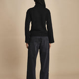 dolcevita con manica a campana by milaura. d2500895 872 NERO milaura 