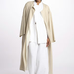 1306L pantaloni pences lino enzimato 1306L WHITE dusan 