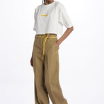Pantalone lino/cotone tinto capo MOD.0188 TERRA aspesi 