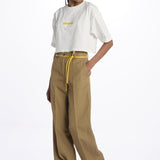 Pantalone lino/cotone tinto capo MOD.0188 TERRA aspesi 