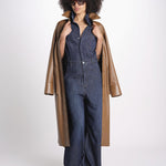tuta in denim FAUNA FAU05 BLU nine in the morning 