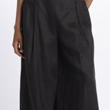 HEINI pantalone over PANTS HEINI NERO inasami 