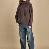 top in jersey con nodo. SWE0400FREJA MAR45 soeur 