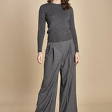 girocollo basic MIL46 25024 GRIGIO SC milaura 