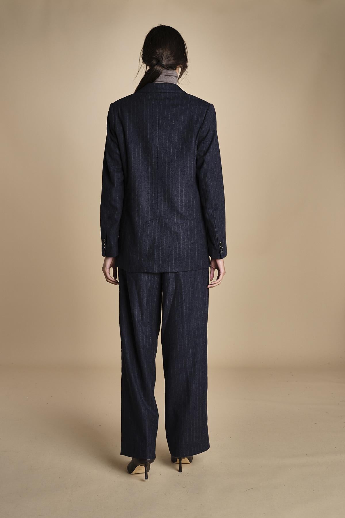 monopetto gessato PARIS NAVYBLUE true avenue 
