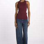 Canottiera EDEA costine EDEA BORDEAUX vanessa bruno 