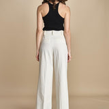 pantalone smoking PEONY ROSE IO1100X5121 WH011 ivy oak 