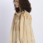 Camicia over pois P24T0350TO NUDE anaak 