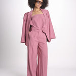 top in lino con elastico DEBORA ROSE ba&sh 