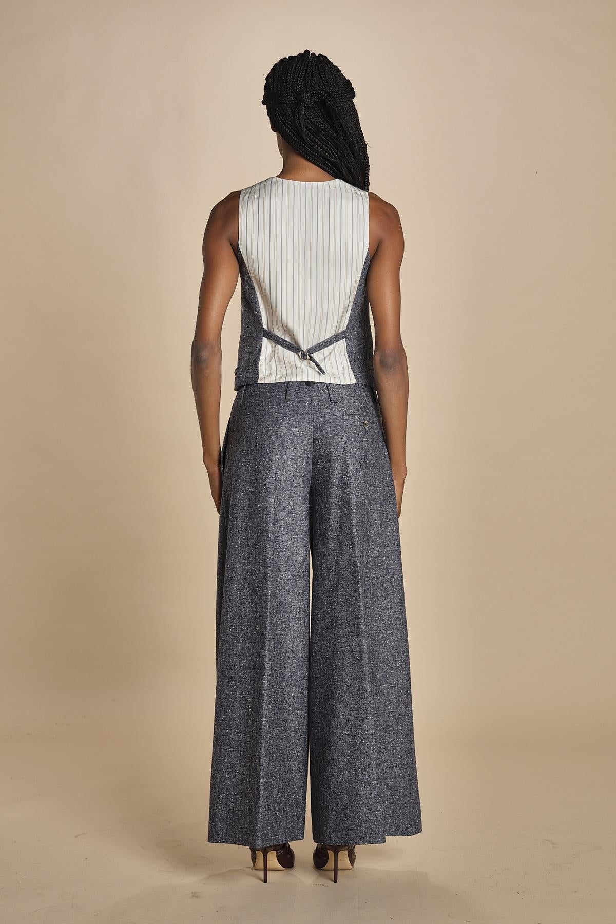gilet occhio di pernice BETTY 33099932 15 quelledue 