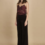 pantalone in velluto. WWPA01868 DARK CHOCOLATE 213 zadig & voltaire 