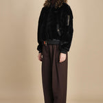 bomber in ecopelliccia BWSEWARDF5 BLACK bombers original 