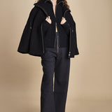 pantalone con zip TROUVI SNW DARKEST NAVY studio nicholson 