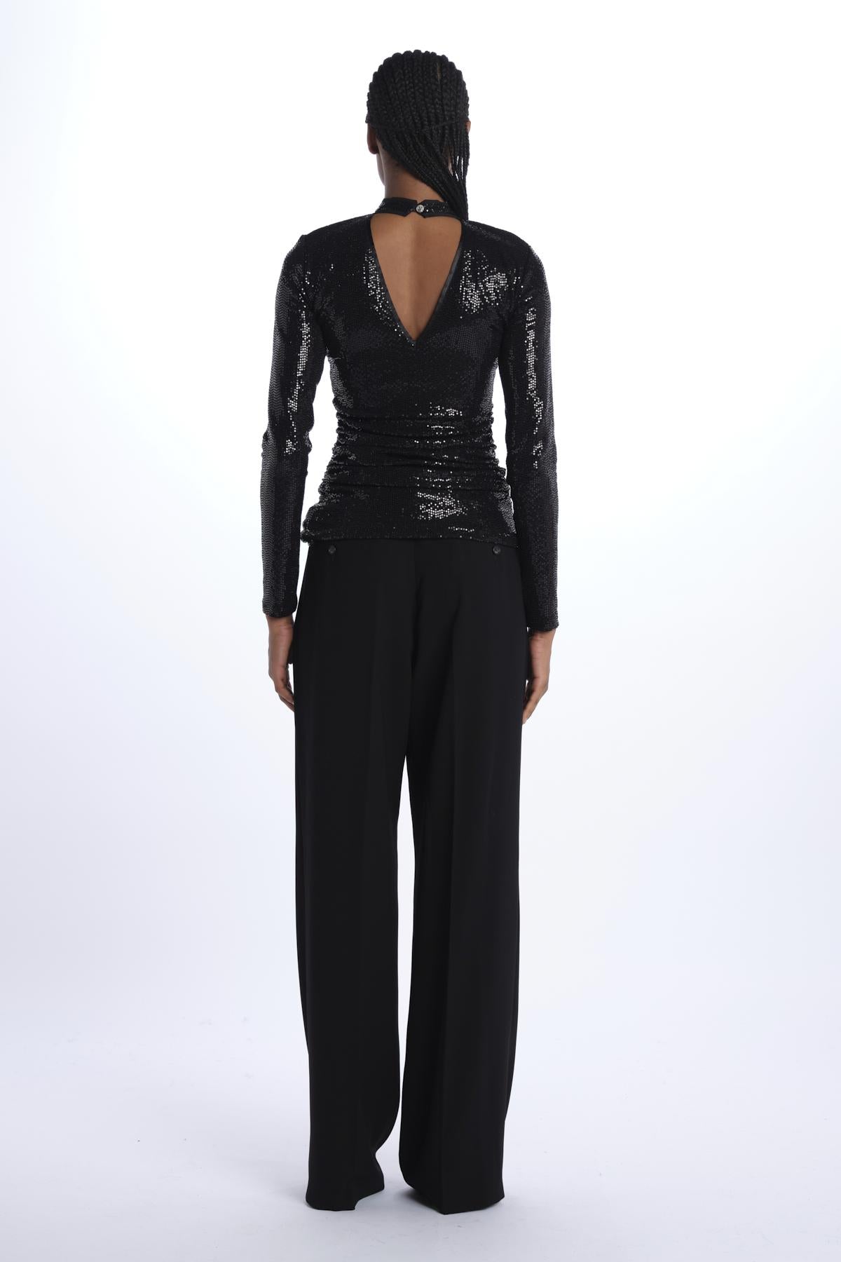 ASOLO SEQUINS-BLACK leTwins 