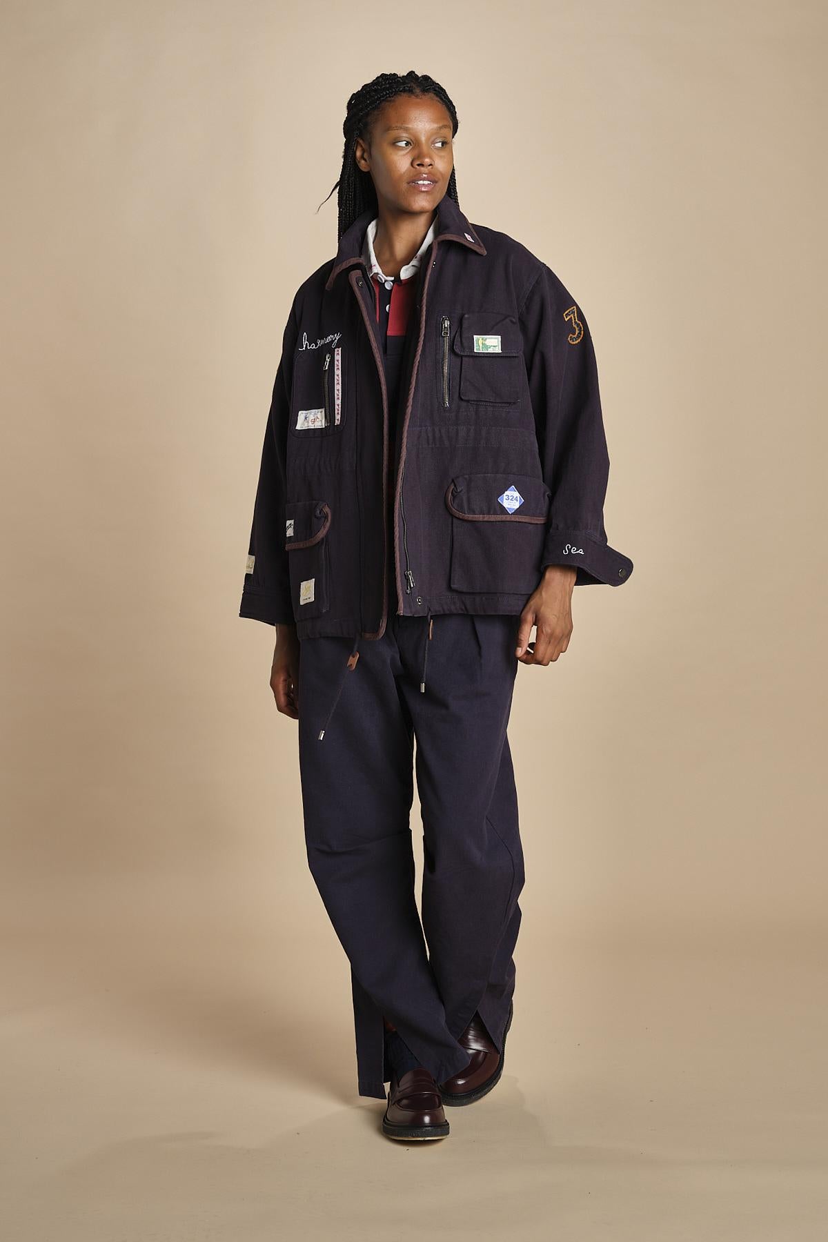 field jacket CAROLYN 038 NAVY sea ny 