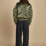 bomber unisex nylon raso 756111 MA1 SAGE GREEN alpha 