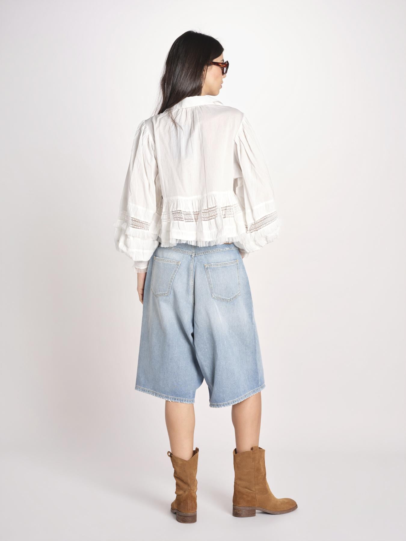 bermuda over in denim SISSI OPENBLUE 3183 true avenue 