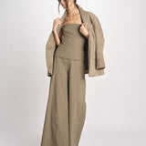 pantalone over in cotone 40811-400 MILITY 88 federica tosi 