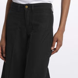 Pantalone GRACE taschina misto lino zampa GRACE TMLS06 099 ps don't forget me 