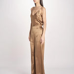 pantalone in seta JF009609 CINNAMON 0605 joseph 