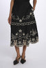 KINGSLEY flower embroidery skirt
