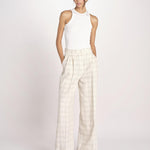 pantalone lino MONIQUE 689 10047 7 quelledue 