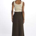 Gonna lunga con spacco davanti GAIA1564 MOSS studio nicholson 