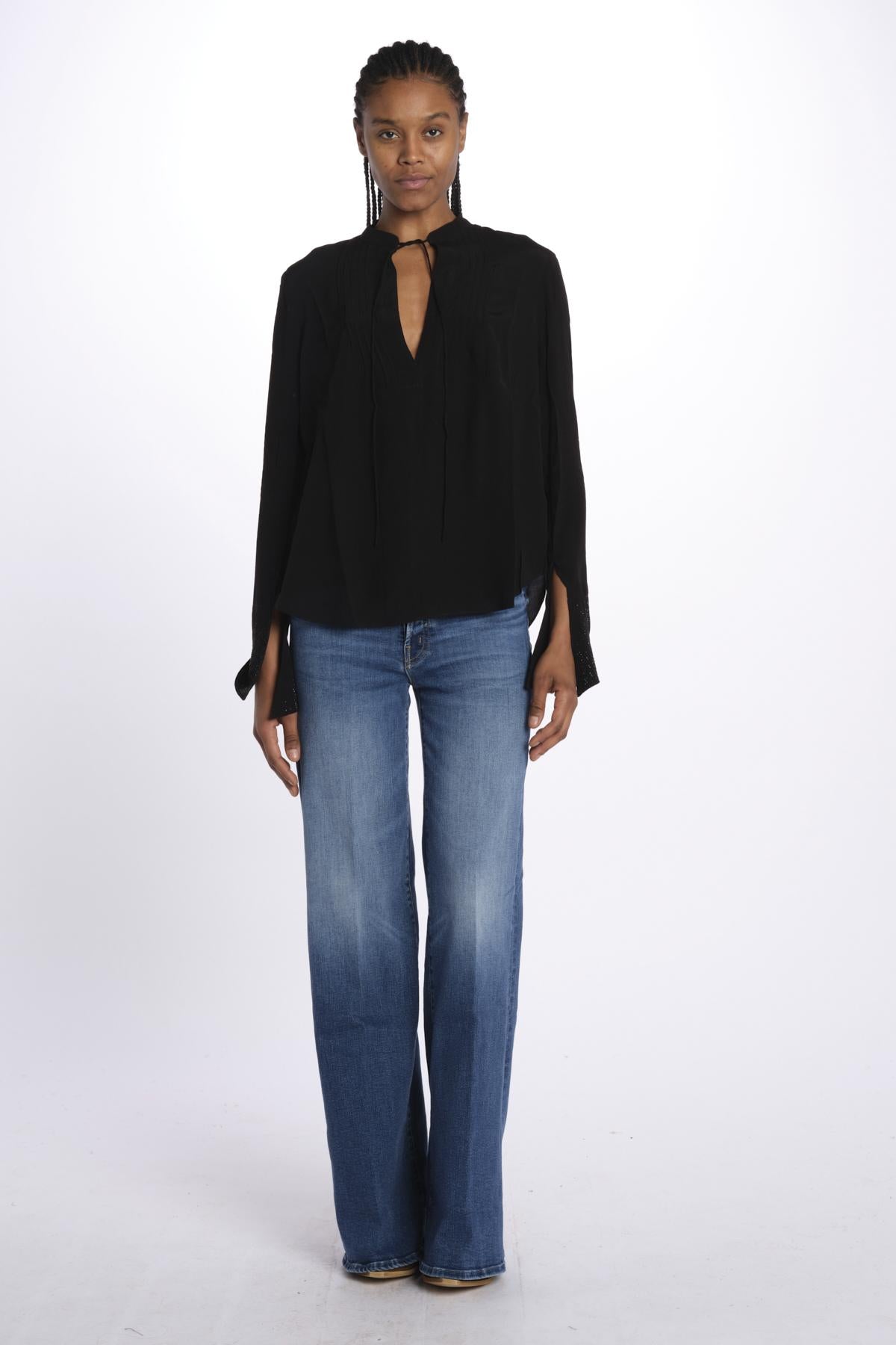 Taika soft strass WWSH02217 BLACK zadig & voltaire 