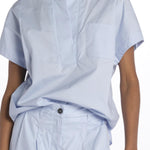 Camicia ILENIA popeline ILENIA IL31 AZZURRO nine in the morning 