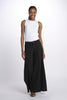 Pantalone GRACE taschina misto lino zampa