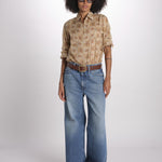 camicia SX7522-4F04 BEIGE terre rouge 