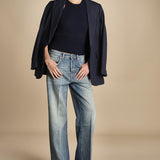 denim cropped ZELDA OPENBLUE true avenue 