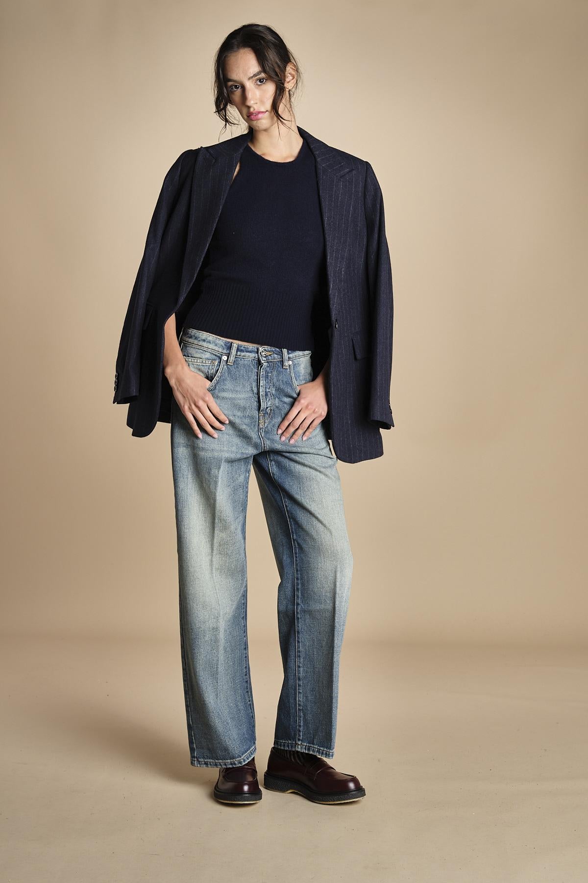 denim cropped ZELDA OPENBLUE true avenue 
