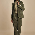 Pantalone ALOSA velluto galles P28D0ALOSA-T3251 Q669 massimo alba 