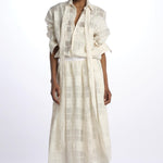 Gonna Jacquard PHOEBE SKIRT WHITELACE jejia 