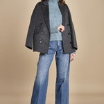 MYAC maglia collo alto in shetland BEMT512 JADE hartford 