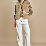 CINEMA camicia con stampa tigre BECH623 NATURAL hartford 