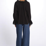 Blousa m/l ricami belli DELIO NOIR999 vanessa bruno 
