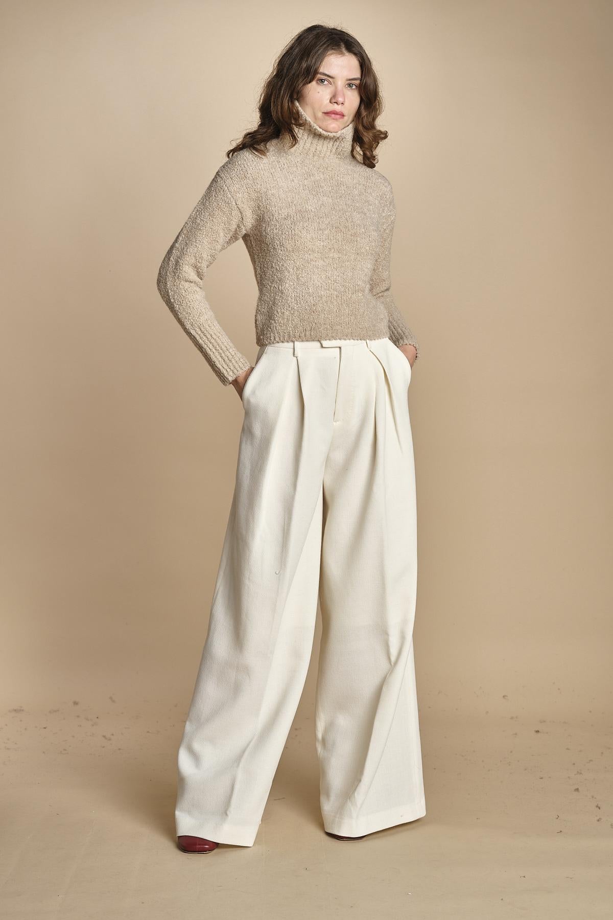 dolcevita bouclé MIL15BIS 25097 BEIGE milaura 