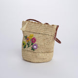 MAVO mini bag con fiori ricamati 01BG534 ECRU bagatelle france 